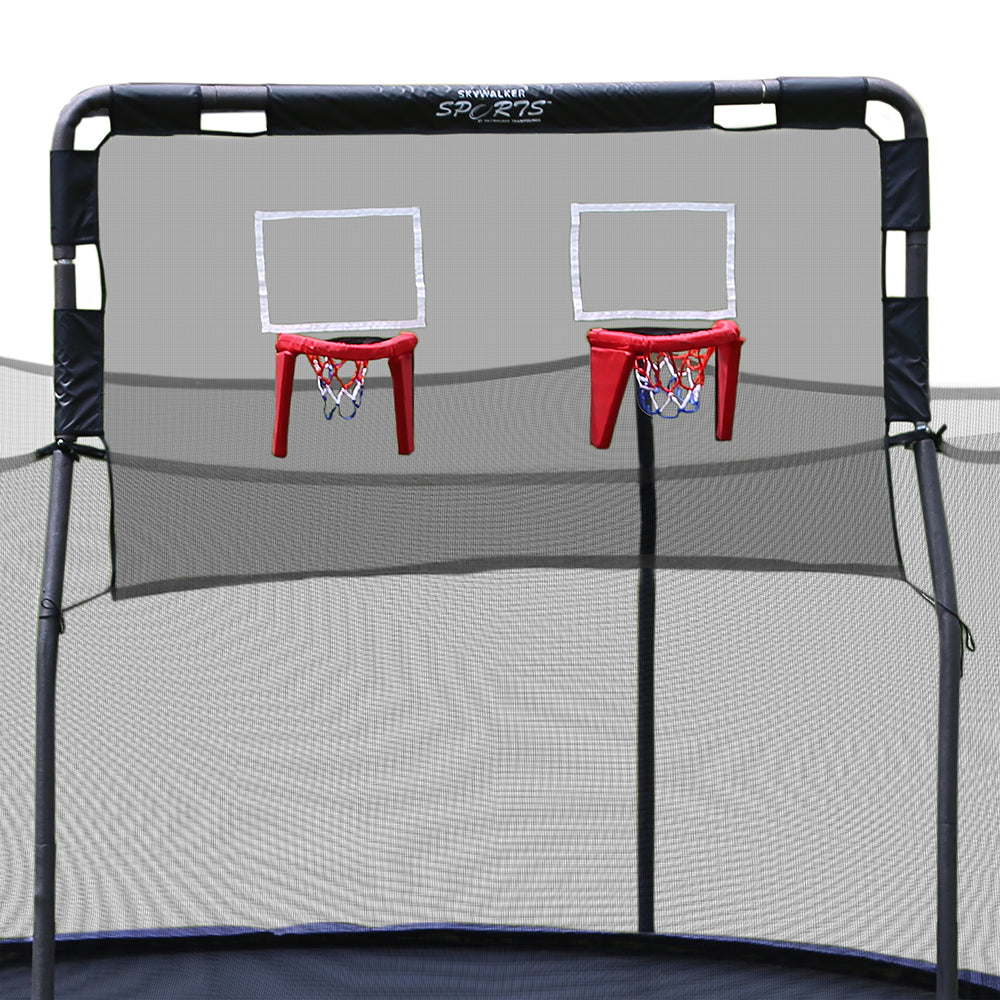 12 Trampoline Double Basketball Hoop Accessory