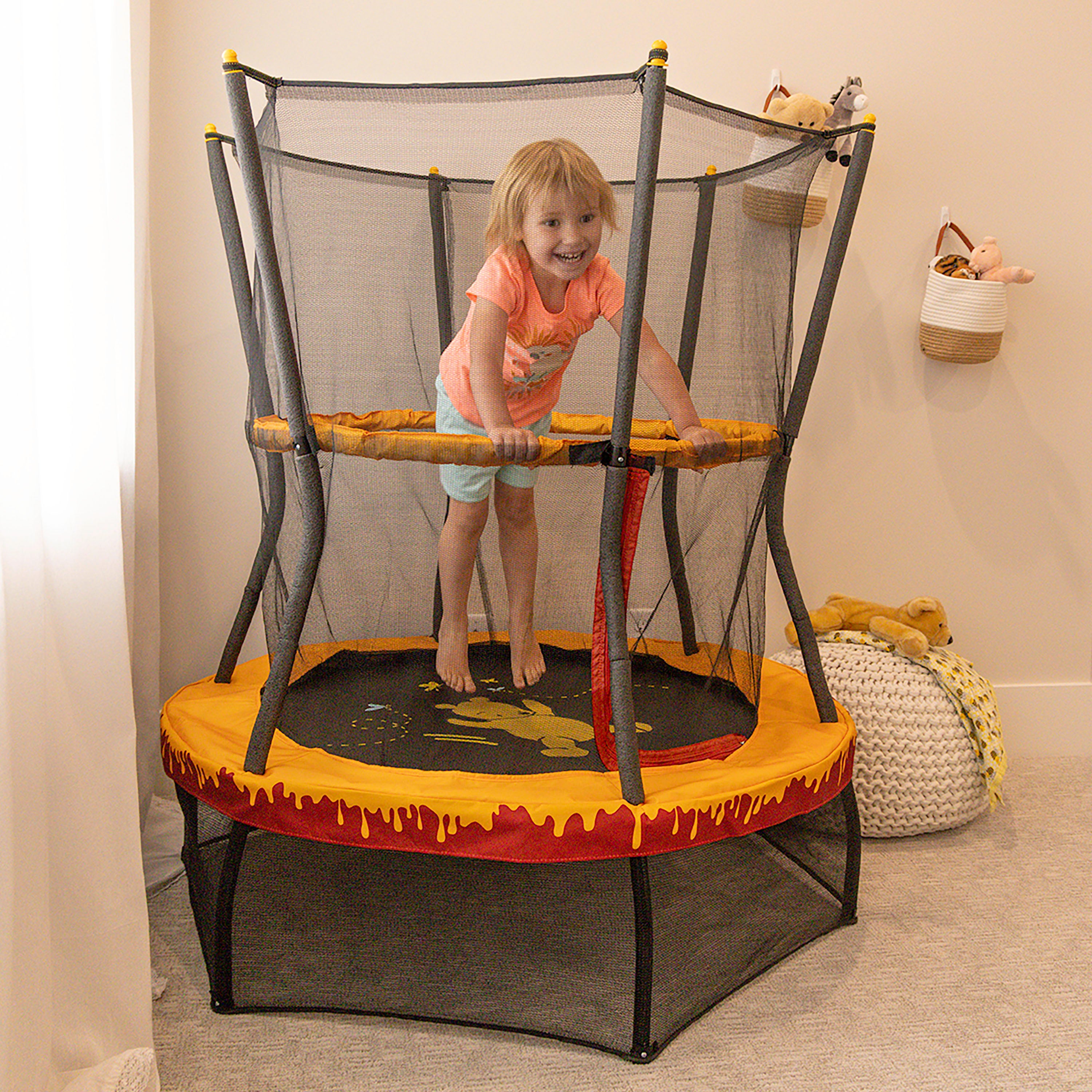 Skywalker Trampolines 48in Winnie the Pooh Mini Trampoline for Kids