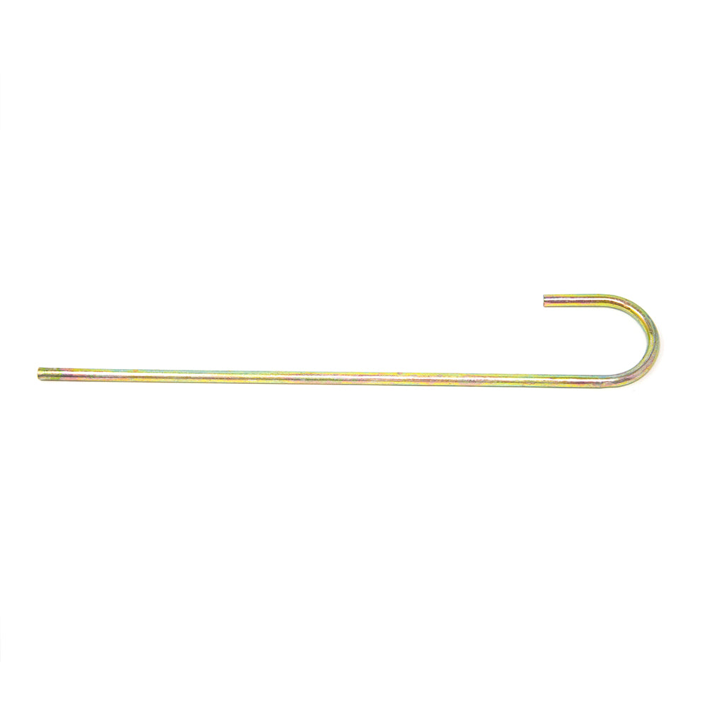 Replacement gold-looking, thin metal stake. 