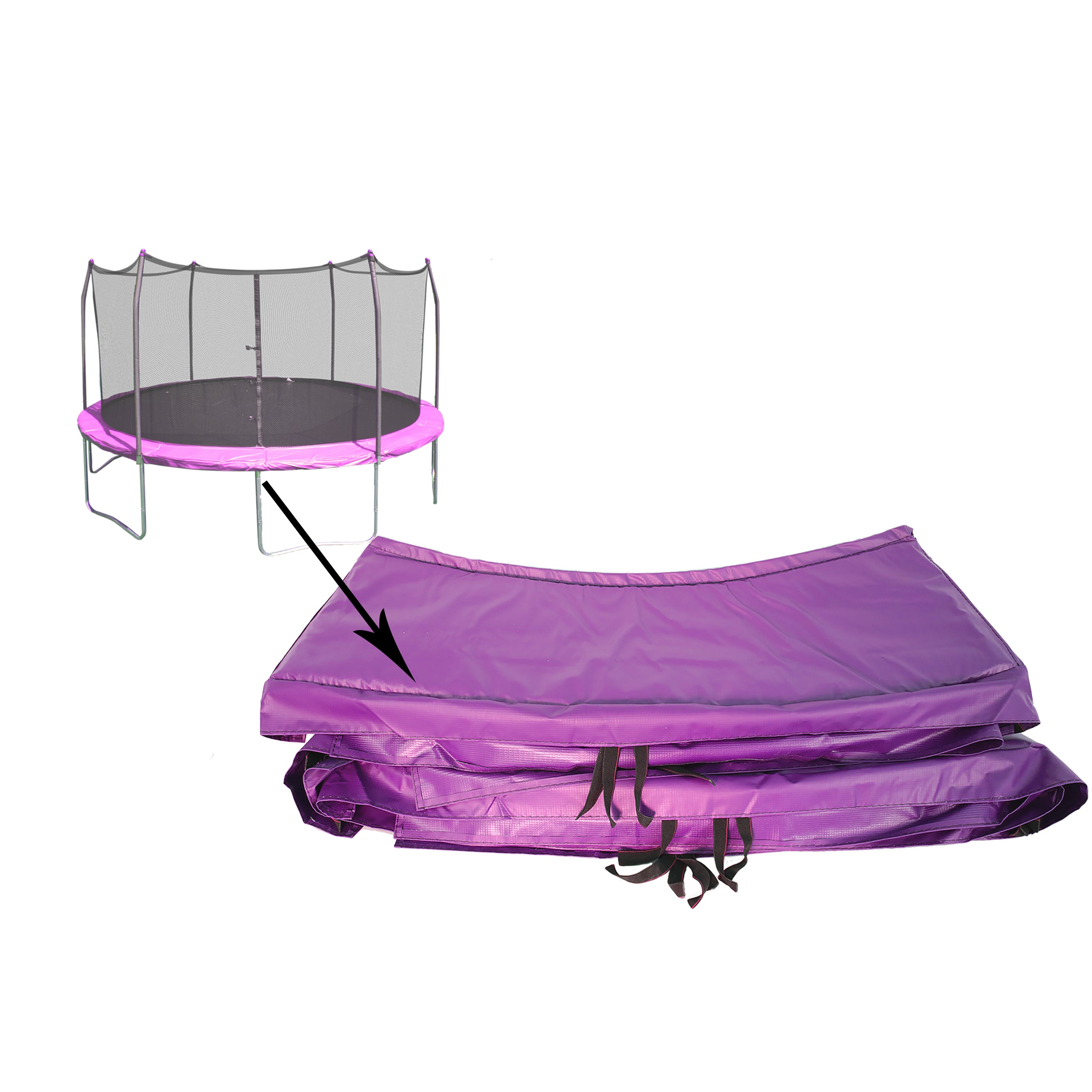 15 foot trampoline pad hotsell